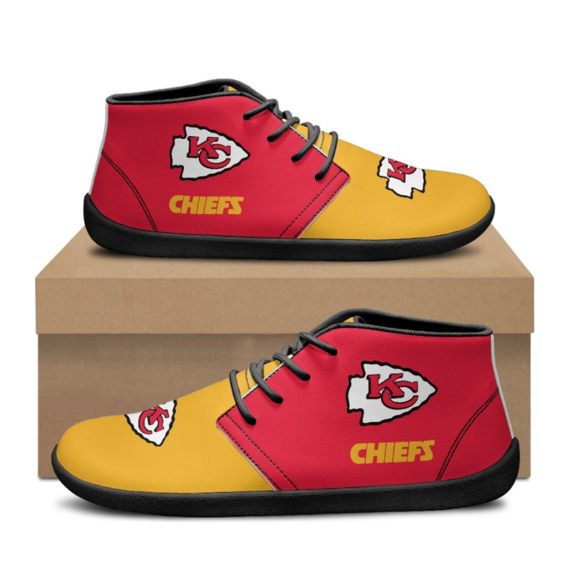 Men's Kansas City Chiefs Low Top Sneakers/Shoes 001 (Pls check description for details)